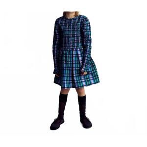 NEW THE NEW SOCIETY lidia dress in navy blue